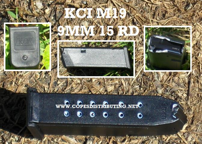 KCI Glock M19 9mm 15rnd. Magazine